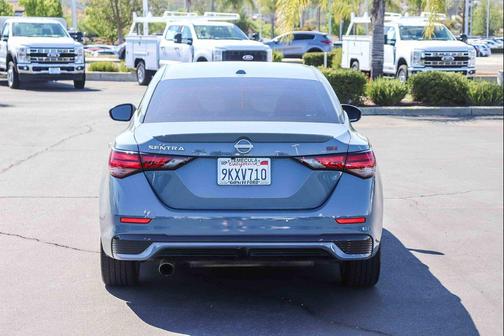 Atlantic Gray Metallic 2024 Nissan Sentra SR