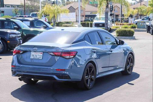 Atlantic Gray Metallic 2024 Nissan Sentra SR