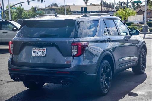 Carbonized Gray Metallic 2023 Ford Explorer ST