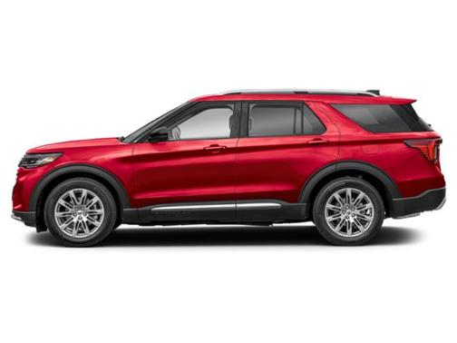 Rapid Red Metallic Tinted Clearcoat 2026 Ford Explorer Platinum
