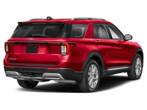 Rapid Red Metallic Tinted Clearcoat 2026 Ford Explorer Platinum