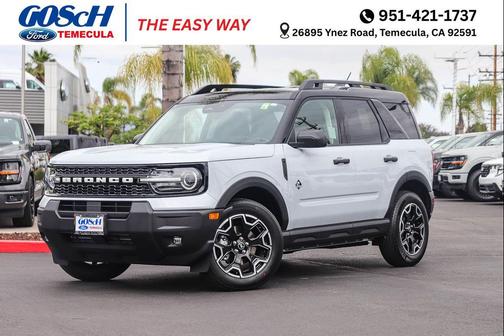 Space White Metallic 2026 Ford Bronco Sport Outer Banks