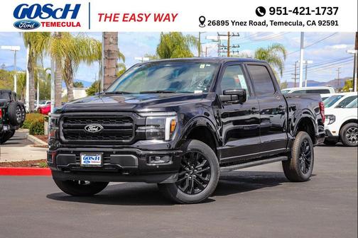 Agate Black Metallic 2026 Ford F-150 Lariat