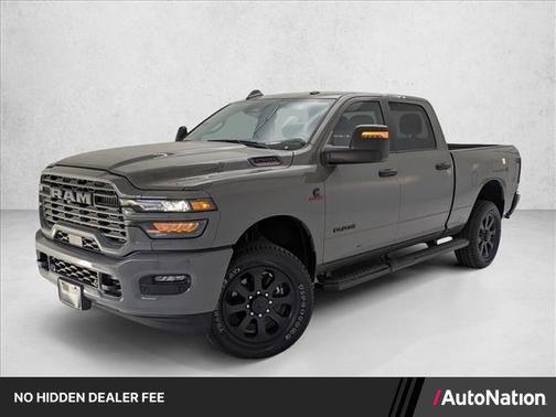 Ceramic Gray Clearcoat 2026 RAM 2500 Big Horn Crew Cab 4x4 6'4' Box