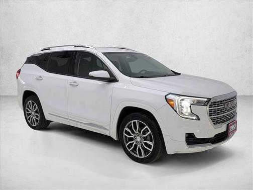 Summit White 2022 GMC Terrain Denali
