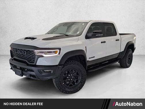 Bright White Clearcoat 2026 RAM 1500 RHO Crew Cab 4x4 5'7' Box