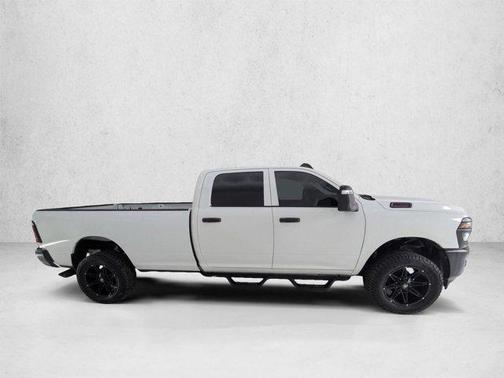 Bright White Clearcoat 2025 RAM 2500 Tradesman Crew Cab 4x4 8' Box