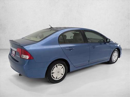 Atomic Blue Metallic 2011 Honda Civic Hybrid Base