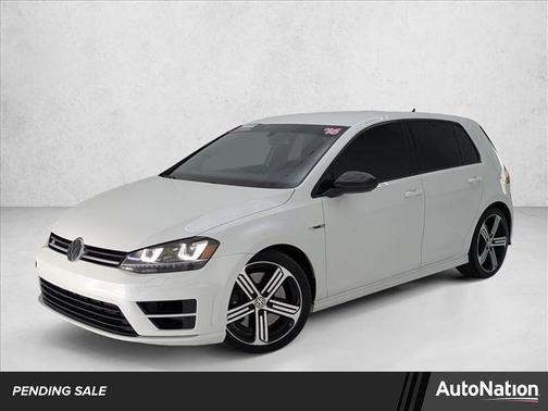 Oryx White Pearl 2016 Volkswagen Golf R 4-Door