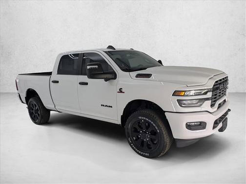 Bright White Clearcoat 2026 RAM 2500 Big Horn Crew Cab 4x4 6'4' Box