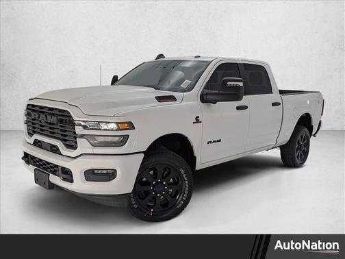 Bright White Clearcoat 2026 RAM 2500 Big Horn Crew Cab 4x4 6'4' Box