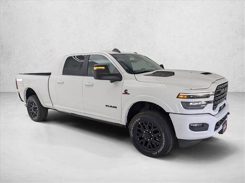 Bright White Clearcoat 2026 RAM 3500 Limited Mega Cab 4x4 6'4' Box