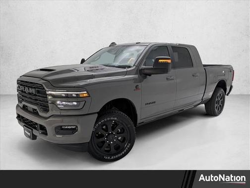 Ceramic Gray Clearcoat 2026 RAM 2500 Laramie Mega Cab 4x4 6'4' Box