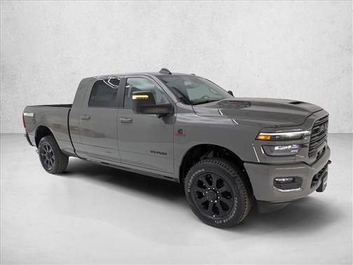 Ceramic Gray Clearcoat 2026 RAM 2500 Laramie Mega Cab 4x4 6'4' Box