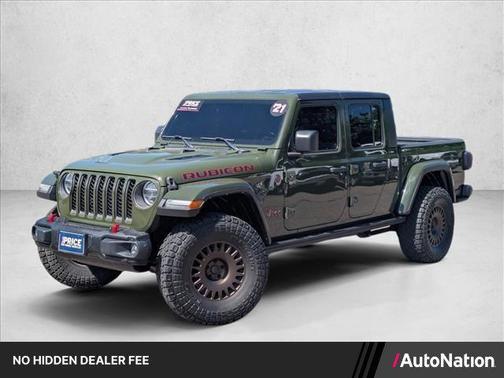 Sarge Green Clearcoat 2021 Jeep Gladiator Rubicon