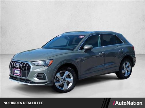 Gray 2021 Audi Q3 40 Premium