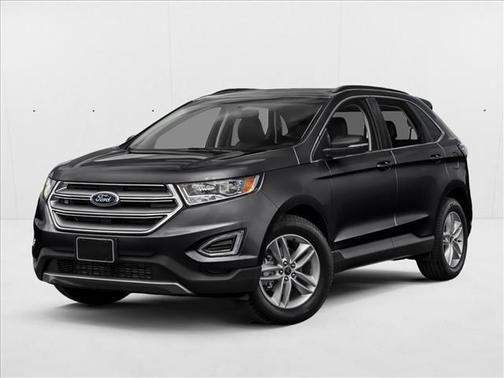 White Platinum Metallic Tri-Coat 2016 Ford Edge Titanium