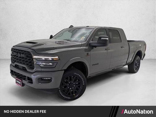 Ceramic Gray Clearcoat 2026 RAM 3500 Limited Mega Cab 4x4 6'4' Box