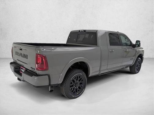 Ceramic Gray Clearcoat 2026 RAM 3500 Limited Mega Cab 4x4 6'4' Box