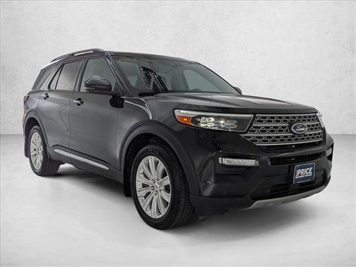 Agate Black Metallic 2021 Ford Explorer Limited