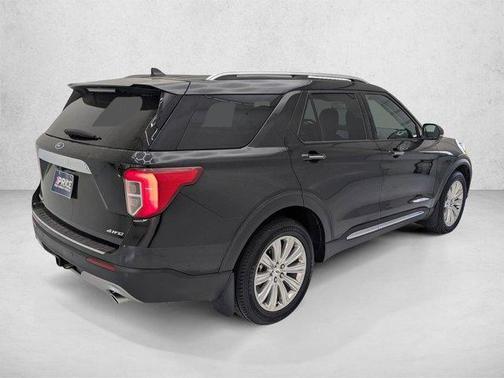 Agate Black Metallic 2021 Ford Explorer Limited