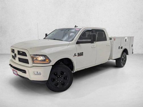 Pearl White 2016 RAM 3500 Laramie
