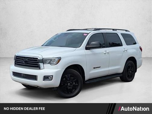 Super White 2018 Toyota Sequoia TRD Sport