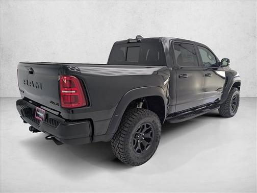 Diamond Black Crystal Pearlcoat 2026 RAM 1500 RHO Crew Cab 4x4 5'7' Box