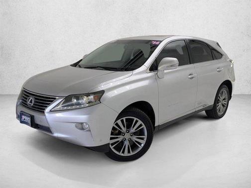 Silver Lining Metallic 2014 Lexus RX 450h Base