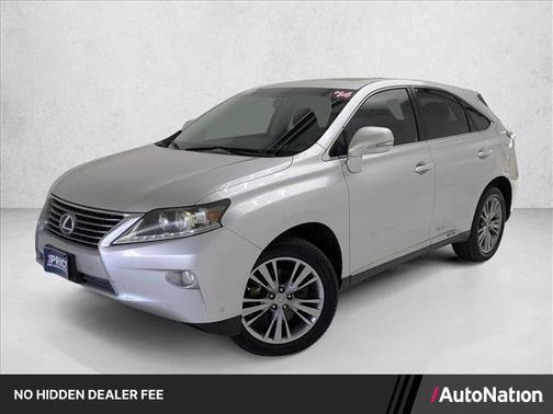 Silver Lining Metallic 2014 Lexus RX 450h Base