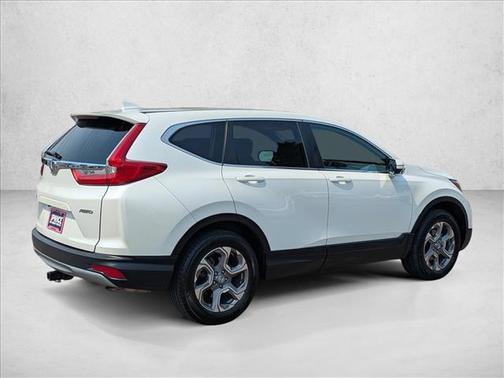 White Diamond Pearl 2018 Honda CR-V EX-L