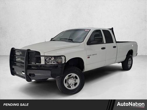 White 2004 Dodge Ram 2500 SLT Quad Cab