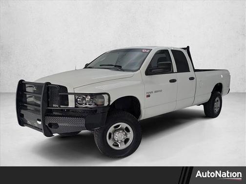 White 2004 Dodge Ram 2500 SLT Quad Cab