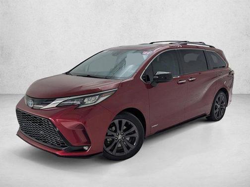 Ruby Flare Pearl 2021 Toyota Sienna XSE 7 Passenger