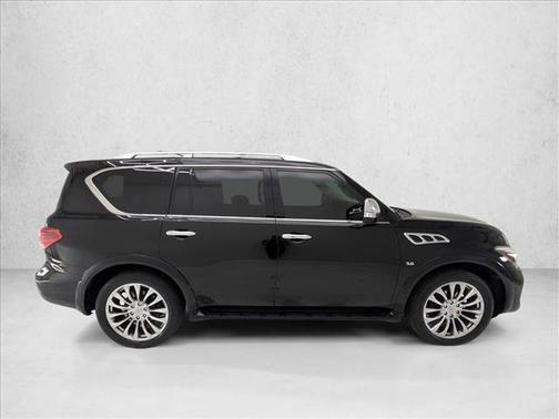 Black Obsidian 2017 INFINITI QX80 Base