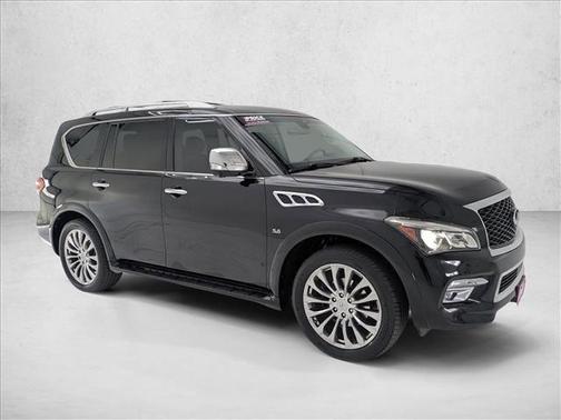 Black Obsidian 2017 INFINITI QX80 Base