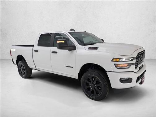 Bright White Clearcoat 2026 RAM 2500 Big Horn Crew Cab 4x4 6'4' Box