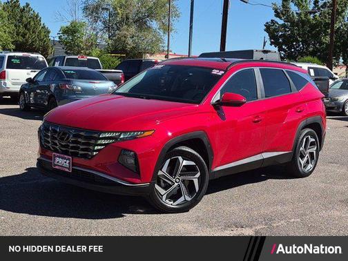 Calypso Red 2022 Hyundai TUCSON SEL