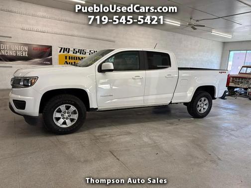 Summit White 2018 Chevrolet Colorado WT