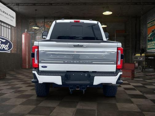 Star White Metallic Tri-Coat 2024 Ford F-250 Platinum