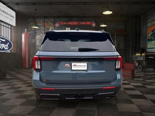 Vapor Blue Metallic 2026 Ford Explorer ST-Line