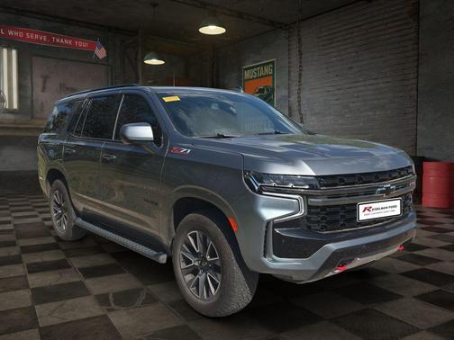 Satin Steel Metallic 2022 Chevrolet Tahoe 4WD Z71