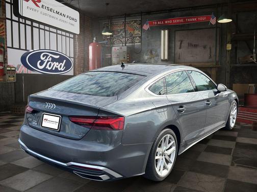 Daytona Gray Pearl Effect 2023 Audi A5 Sportback 45 S Line Premium Plus