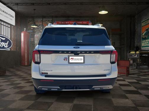 White 2026 Ford Explorer Active