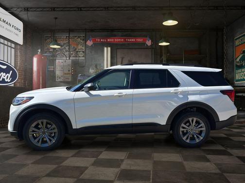 White 2026 Ford Explorer Active