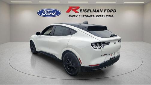 Star White Metallic Tri-Coat 2025 Ford Mustang Mach-E GT