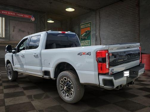 Gray 2026 Ford F-250 Platinum