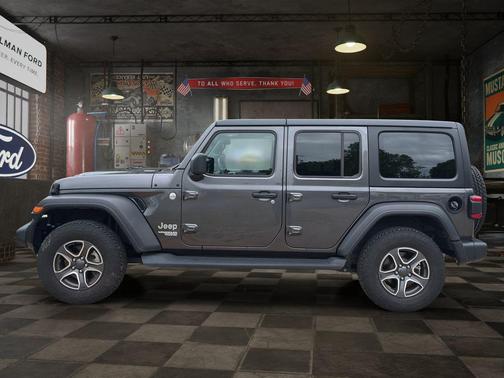 Bright White Clearcoat 2021 Jeep Wrangler Willys
