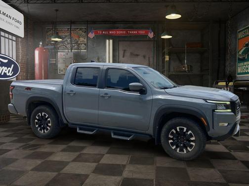 Boulder Gray Pearl 2023 Nissan Frontier PRO-4X