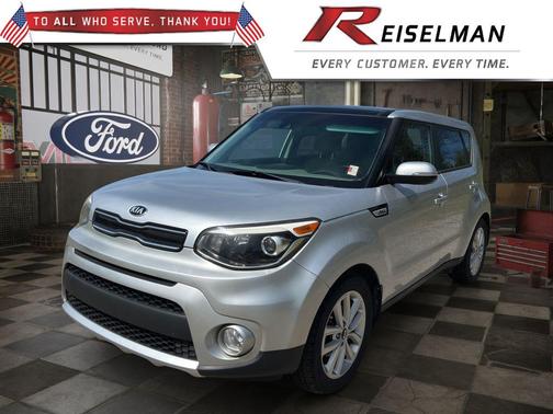 Bright Silver 2017 Kia Soul +